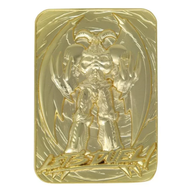 Sammlerplakette Yu-Gi-Oh! - Summoned Skull (vergoldet) - Münzen