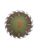 Replik DOOM: The Dark Ages - Wandplakette Shield Saw (Dark Horse)