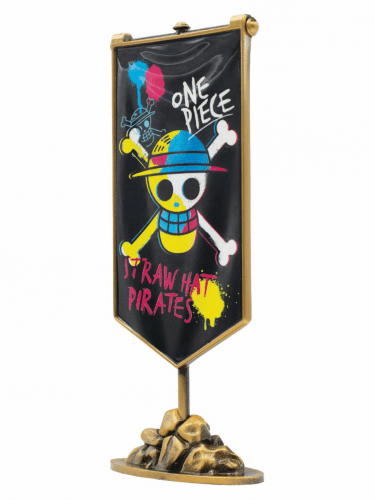 Sammler-Tischflagge One Piece - Straw Hat Pirates Limited Edition