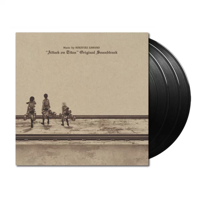 Offizieller Soundtrack Attack on Titan (Season 1) Soundtrack auf 3x LP - Schallplatte