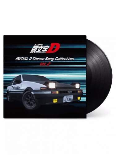 Offizieller Soundtrack Initial D: Theme Songs Collection Vol.2 auf LP