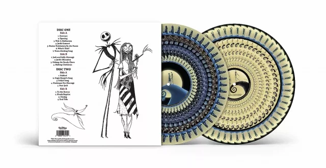 Offizieller Soundtrack The Nightmare Before Christmas auf 2x LP (zoetrope) - Schallplatte