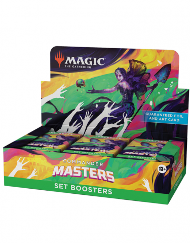 Kartenspiel Magic: The Gathering Commander Masters - Set Booster Box (24 Boosterpackungen) (ENGLISCHE VERSION)