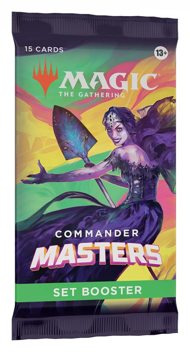 Kartenspiel Magic: The Gathering Commander Masters - Set Booster (15 Karten) (ENGLISCHE VERSION) - Magic The Gathering