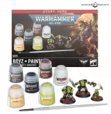 Warhammer 40,000 - Orks: Boyz + Paints - Brettspiel