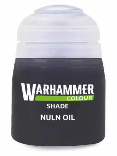 Warhammer Colour Shade (Nuln Oil) - Tonfarbe, schwarz