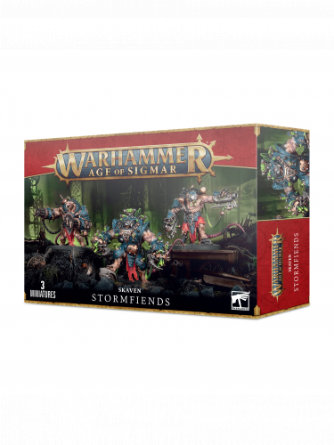 W-AOS: Skaven - Stormfiends (3 Figuren)