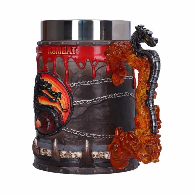 Korbel Mortal Kombat - Dragon Logo (Nemesis Now) (poškozený obal) - Nemesis Now