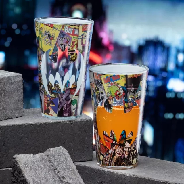 Glas Batman - Retro comics - Tassen
