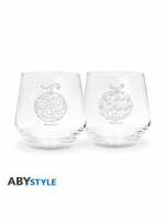 Glas One Piece - Devil Fruit Glass Set (2 Stck)