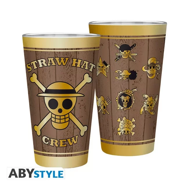Glas One Piece - Skulls - Anime