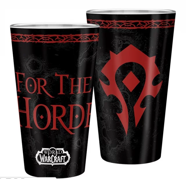 Glas World of Warcraft - For the Horde - Blizzard