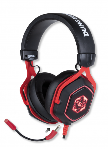 Kabelgebundene Kopfhörer Dungeons & Dragons - D20 7.1 Gaming Headset (PC)