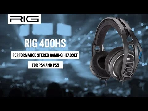 RIG 400HS | PERFORMANCE STEREO GAMING AND CHAT