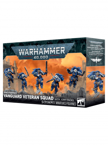 W40k: Space Marines - Vanguard Veteran Squad with Jump Packs (5 Figuren)
