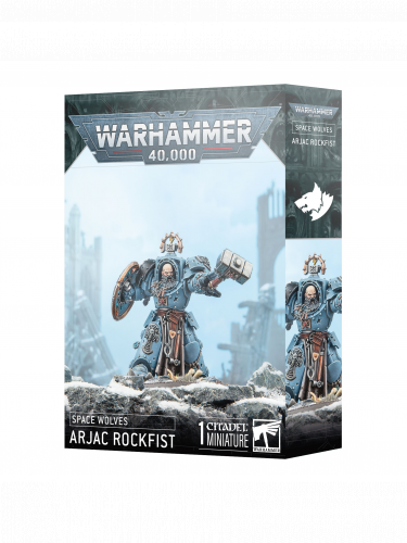W40k: Space Wolves - Arjac Rockfist (1 Figur)