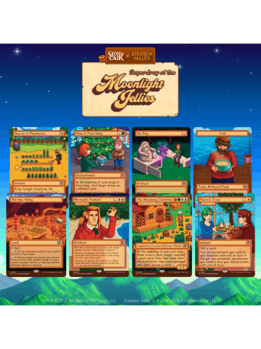Kartenspiel Magic: The Gathering Secret Lair x Stardew Valley