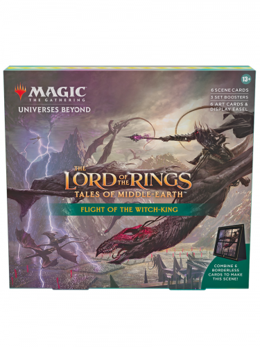 Kartenspiel Magic: The Gathering Universes Beyond - LotR: Tales of the Middle Earth - Flucht des Hexenkönigs Szene Box (ENGLISCHE VERSION)