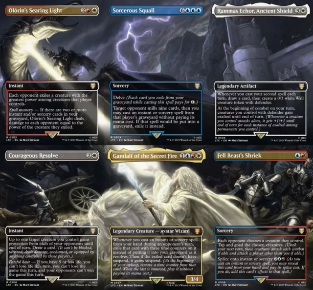 Kartenspiel Magic: The Gathering Universes Beyond - LotR: Tales of the Middle Earth - Gandalf in the Pelennor Fields Scene Box (ENGLISCHE VERSION) - Magic The Gathering