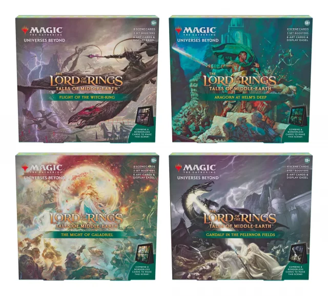 Kartenspiel Magic: The Gathering Universes Beyond - LotR: Tales of the Middle Earth - Szenen Box Set (ENGLISCHE VERSION) - Lord of the Rings