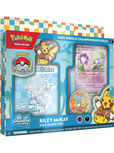 Kartenspiel Pokémon TCG - 2025 World Championship Deck - Riley McKay - Gardevoir ex - Masters Champion (ENGLISCHE VERSION)