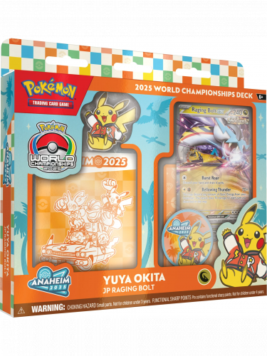 Kartenspiel Pokémon TCG - 2025 World Championship Deck - Yuya Okita - Raging Bolt ex - Juniors Champion (ENGLISCHE VERSION)