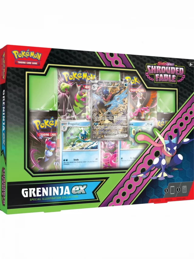 Kartenspiel Pokémon TCG: Scarlet & Violet Shrouded Fable - Greninja ex Special Illustration Collection (ENGLISCHE VERSION) - Pokémon TCG: Scarlet & Violet - Shrouded Fable