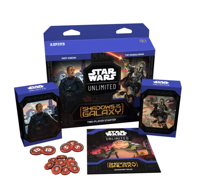Kartenspiel Star Wars: Unlimited - Shadows of the Galaxy Two-Player Starter (beschädigte Verpackung) (ENGLISCHE VERSION) - Star Wars: Unlimited: Shadows of the Galaxy