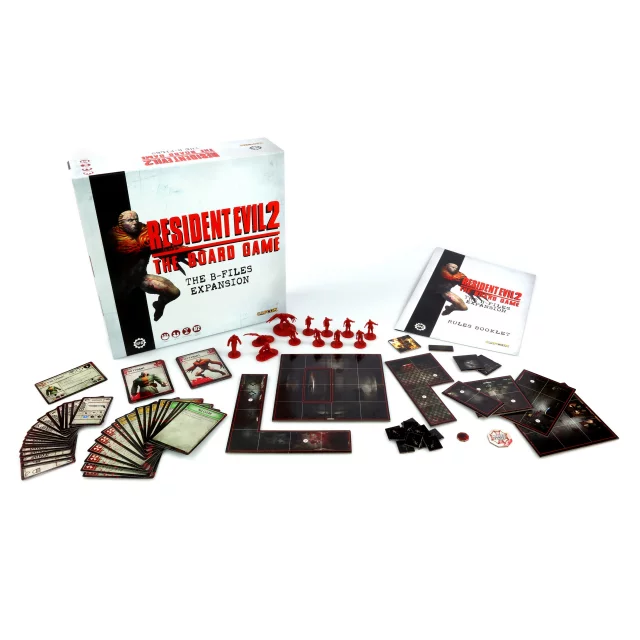 Brettspiel Resident Evil 2 - B-Files (Erweiterung) - Abenteuer-Brettspiel