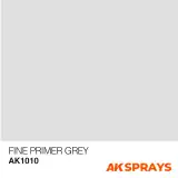 AK Fine Primer Grey Spray - Grundfarbe, grau (Spray) - Brettspiel