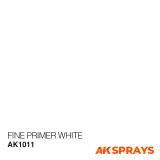 AK Fine Primer White Spray - Grundfarbe, Weiß (Spray) - Brettspiel
