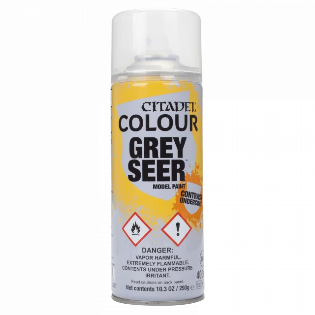 Spray Citadel Grey Seer - Grundfarbe, Grau (Spray) - Brettspiel