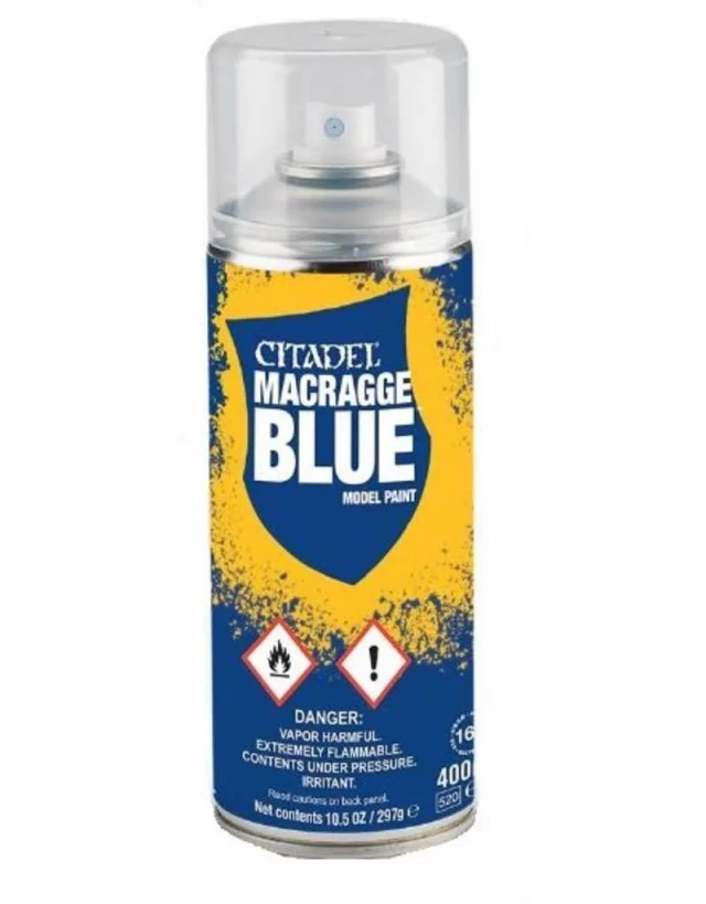 Sprühfarbe Citadel Macragge Blue - Grundfarbe, Blau (Spray) - Brettspiel