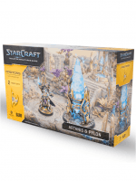 Brettspiel StarCraft - Tabletop Miniature Game - Artanis & Pylon - Hero Expansion Set (2 Figuren)