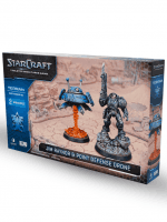 Brettspiel StarCraft - Tabletop Miniature Game - Jim Raynor & Point Defense Drone - Hero Expansion Set (2 Figuren)