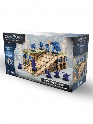 Figurenspiel StarCraft - Tabletop Miniature Game - Lost Temple Ramp - Terrain Expansion Set (1 Figur)