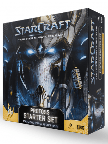 Brettspiel StarCraft - Tabletop Miniature Game - Protoss Starter Set - Founder's Edition