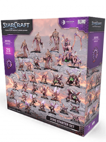 Figurenspiel StarCraft - Tabletop Miniature Game - Zerg Starter Set