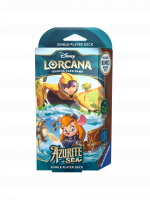 Kartenspiel Lorcana: Azurite Sea - Emerald / Sapphire Starter Deck