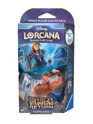 Kartenspiel Lorcana: Ursula's Return - Saphir / Stahl Starter Deck (ENGLISCHE VERSION)