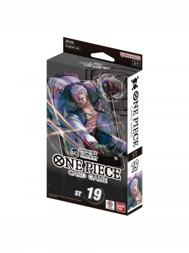 Kartenspiel One Piece TCG - Black Smoker Starter Deck (ENGLISCHE VERSION)