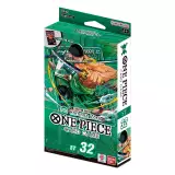 Kartenspiel One Piece TCG: Starter Deck - Green Roronoa Zoro [ST-32] (ENGLISCHE VERSION) - TCG Sammelkartenspiel
