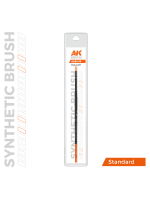 AK Synthetic Brush - Round 1 - Rundpinsel (synthetisch)