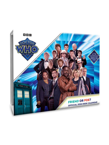 Kalender Doctor Who 2026 (Tischkalender)