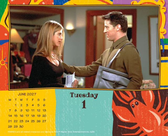 Kalender Friends 2027 (Tisch)