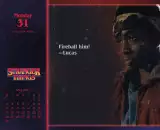 Kalender Stranger Things 2027 (Tisch)