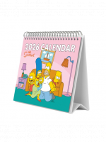 Kalender The Simpsons 2026 (Tischkalender)