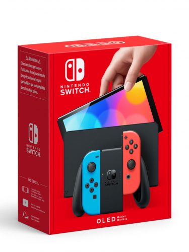 Spielekonsole Nintendo Switch OLED model - Neon blue/Neon red (SWITCH)