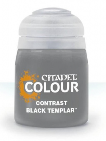 Citadel Contrast Paint (Black Templar) - Kontrastfarbe - Schwarz