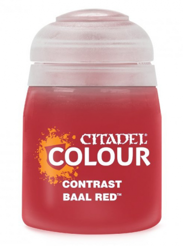 Citadel Contrast Paint (Baal Rot) - Kontrastfarbe - rot